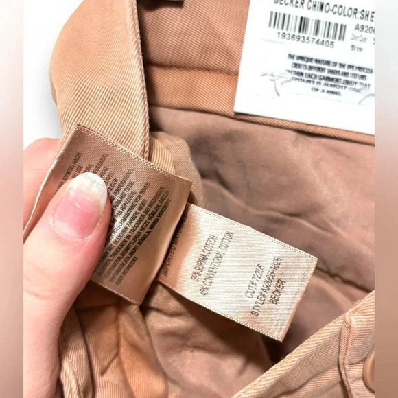 NWT Agolde Becker Chino Balloon Barrel High Waisted Pleated Trousers Size 26 - Picture 10 of 10